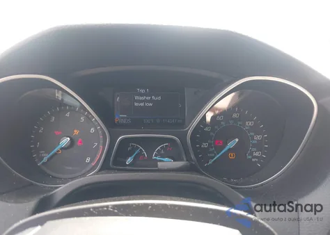 2014 Ford Focus Titanium from USA, damaged, VIN 1FADP3J28EL106805